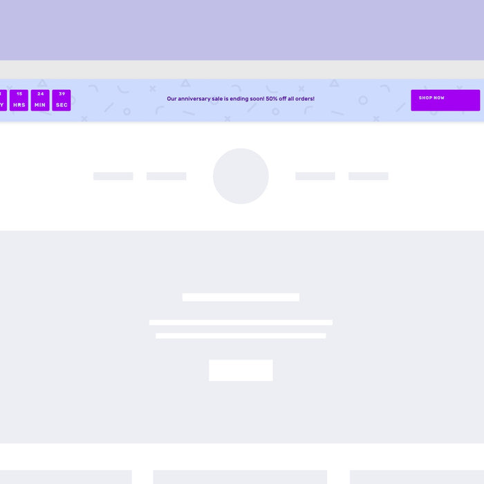 Countdown Sales Timer: Real-time urgency for your Shopify store