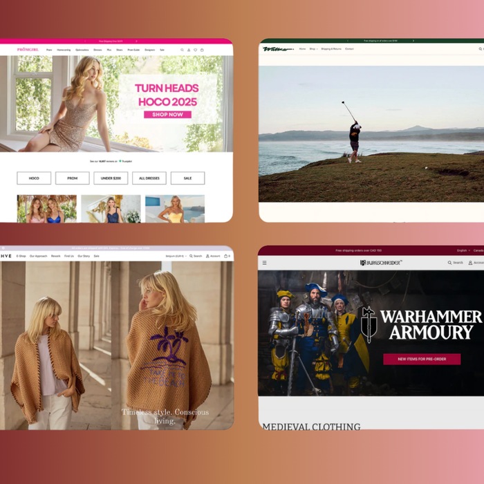 The best Shopify theme for clothing: Tailor in action