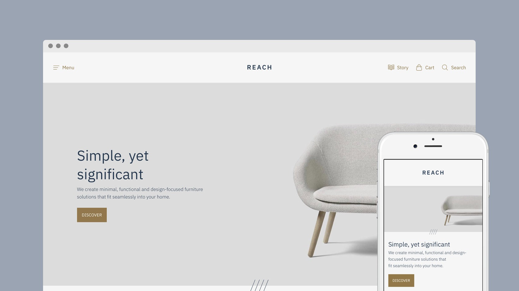 Introducing Reach, a Shopify theme for niche markets