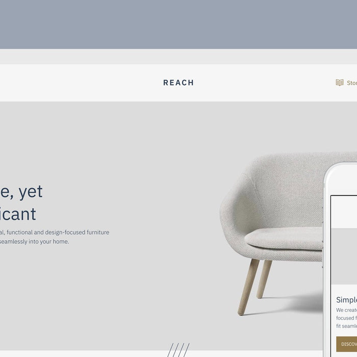 Introducing Reach, a Shopify theme for niche markets
