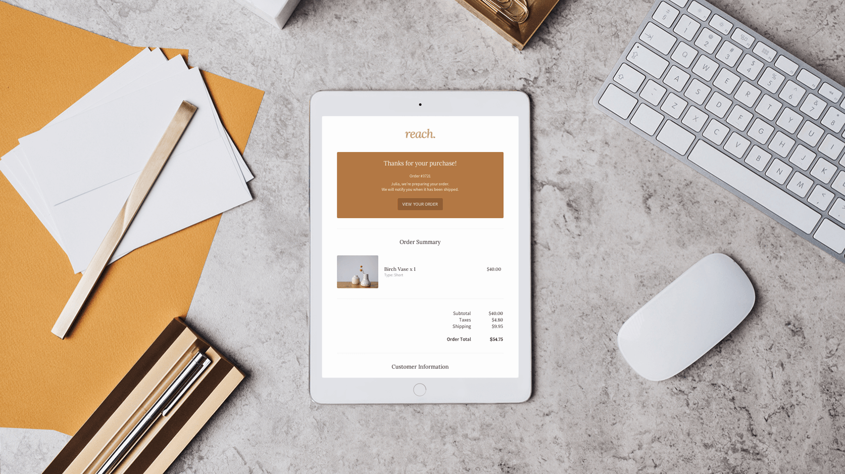 Create better transactional emails for your online store — Pixel Union